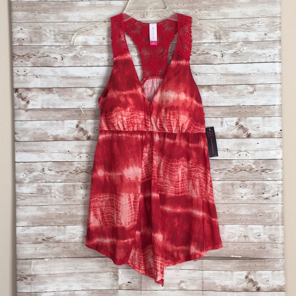 Bono Sleeveless V Neck Razorback Size M
